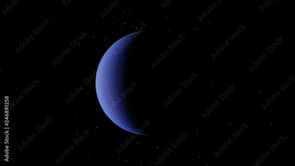 solar system series: Neptune with stars in the background. Elements of this image furnished by NASA. solar system series: Neptune with stars in the background. Elements of this image furnished by NASA.
