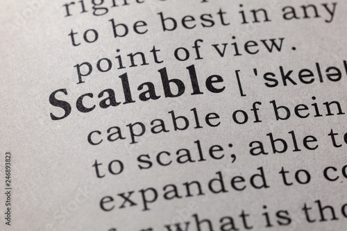 definition of scalable