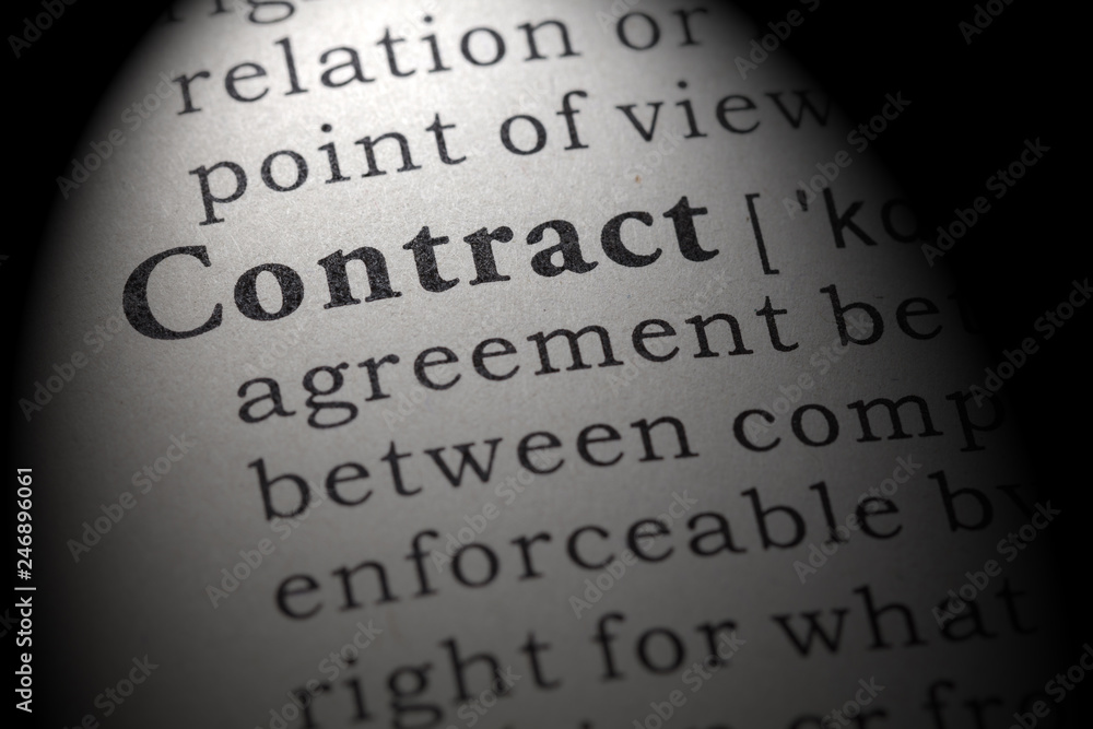 definition of contract