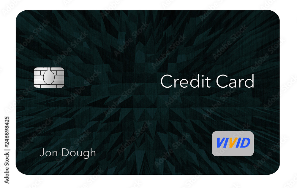 MODERN DESIGN CREDIT CARD- Here is a generic credit card with a minimal amount of graphics on the front that is the trend for modern credit card designs. MODERN DESIGN CREDIT CARD- Here is a generic credit card with a minimal amount of graphics on the front that is the trend for modern credit card designs.