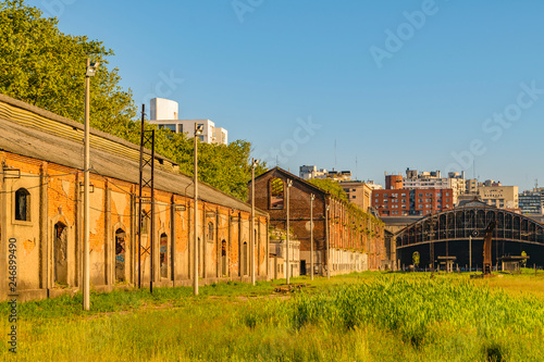 Abandoned Old Train Station, Montevideo, Uruguay © danflcreativo