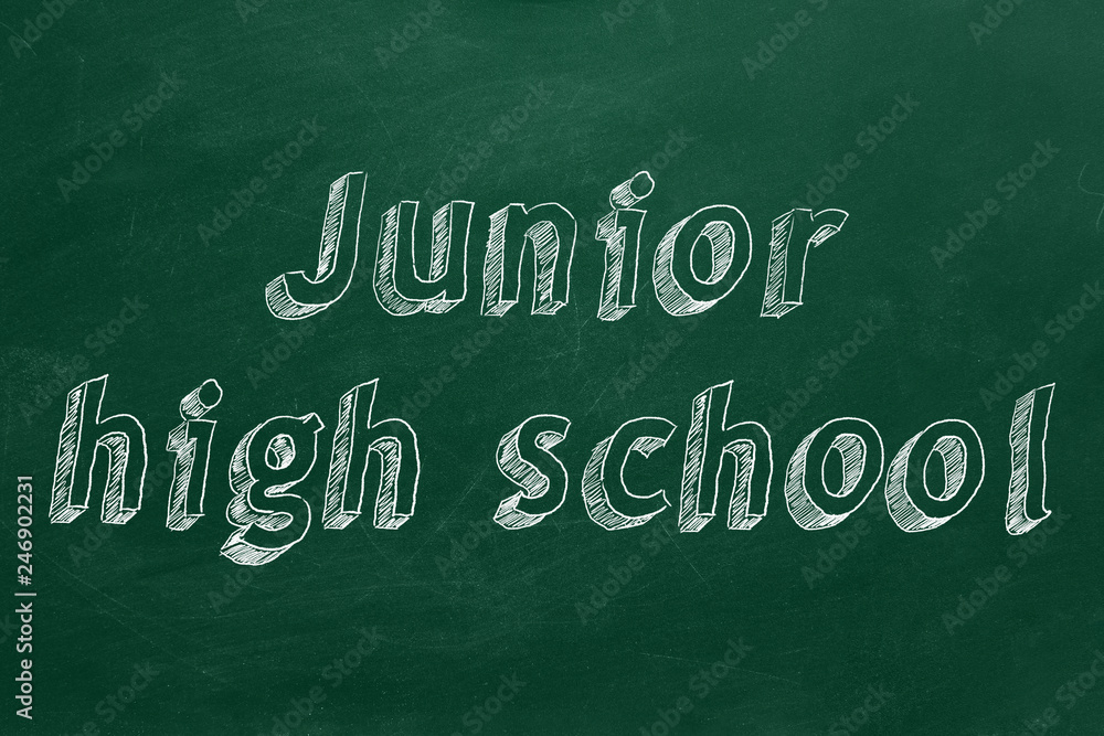 Obraz premium Junior high school