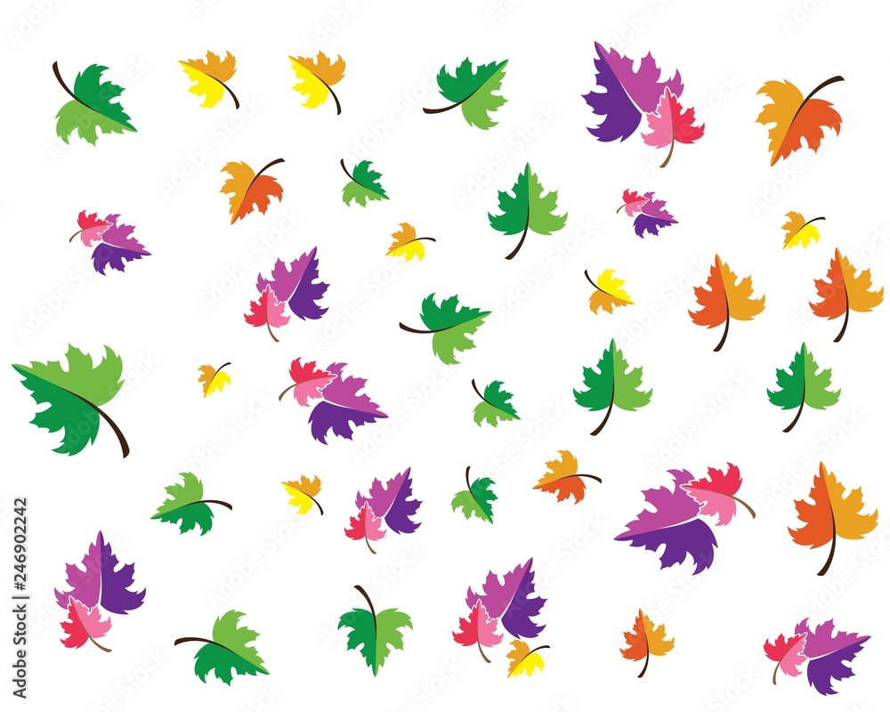 autumn logo vector template