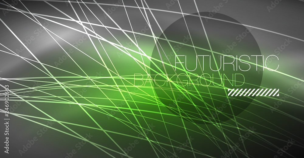 Digital technology abstract background - neon geometric design. Abstract glowing lines. Colorful techno background. Futuristic shape. Digital technology abstract background - neon geometric design. Abstract glowing lines. Colorful techno background. Futuristic shape.