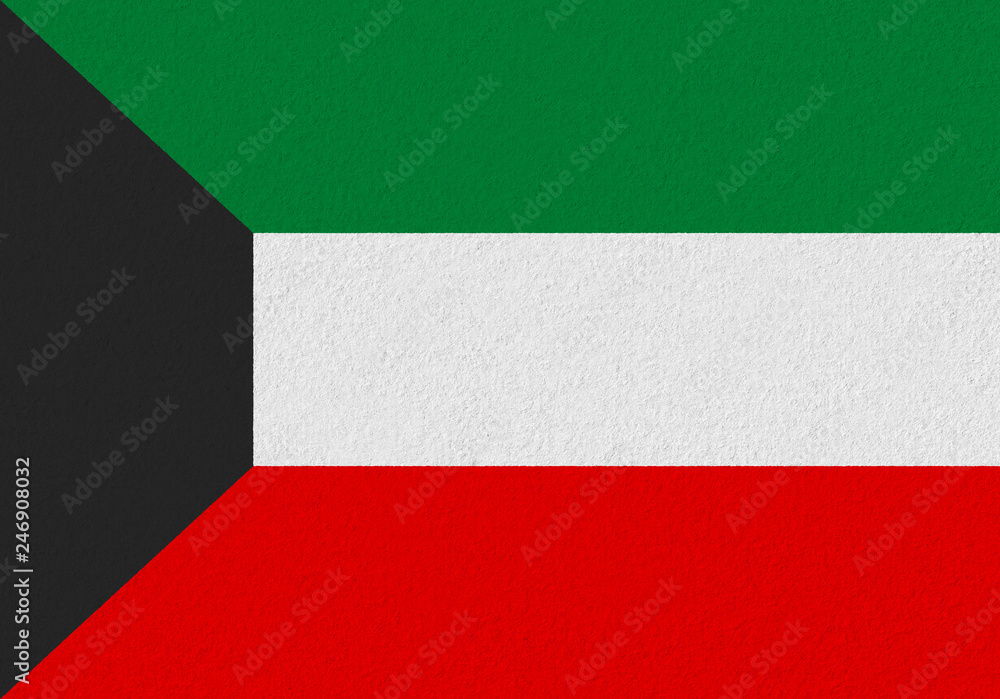 kuwait paper flag