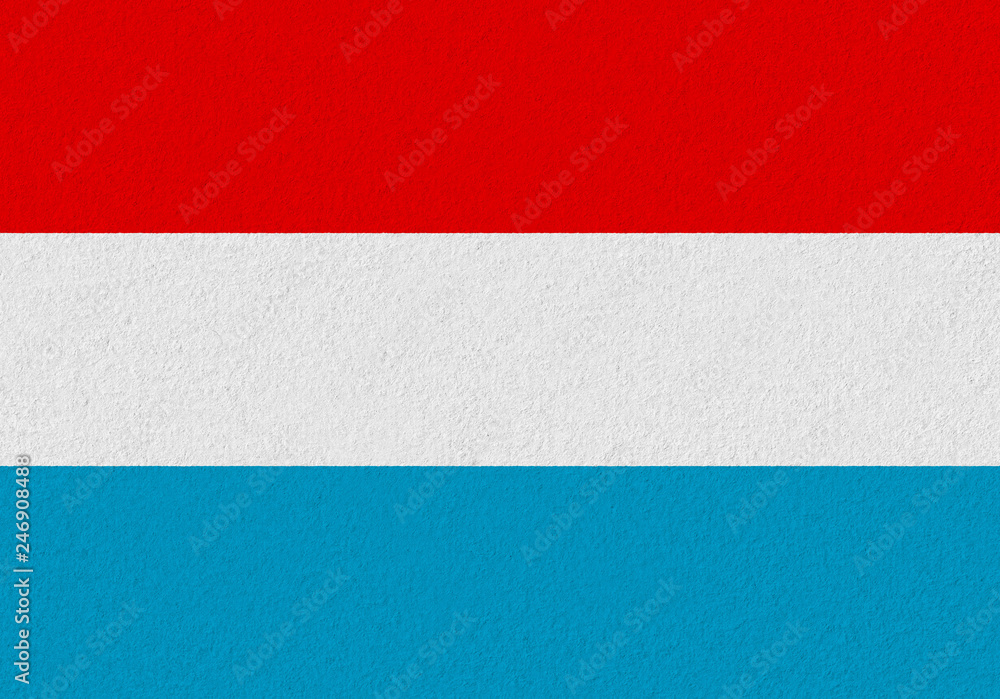 luxembourg paper flag luxembourg paper flag