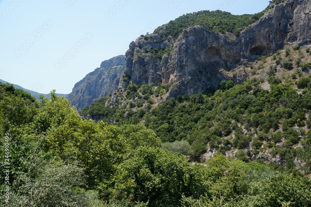 Green mountain range Green mountain range