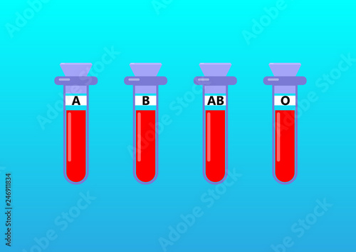 Vector of blood type