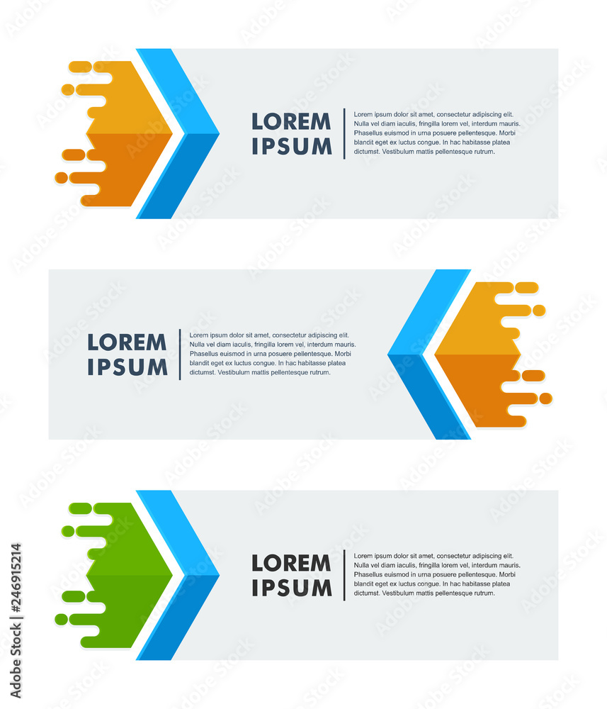 Banner Design Background Abstract Vector Template Banner Design Background Abstract Vector Template