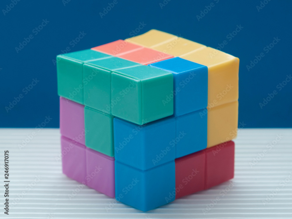 Obraz premium colorful cubes 