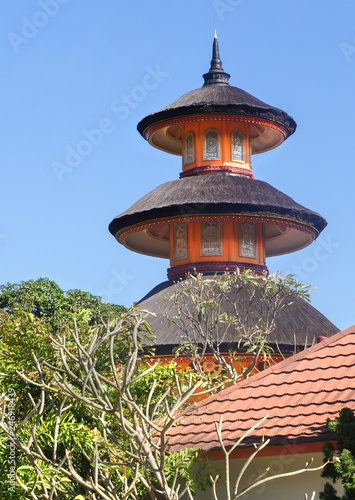 Brahma Vihara Arama, Buddhist Temple .Brahmavihara-Arama also known as Vihara Buddha Banjar due to its location in the Banjar District of Buleleng is a buddhist Temple Monastery. Bali Indonesia. photo