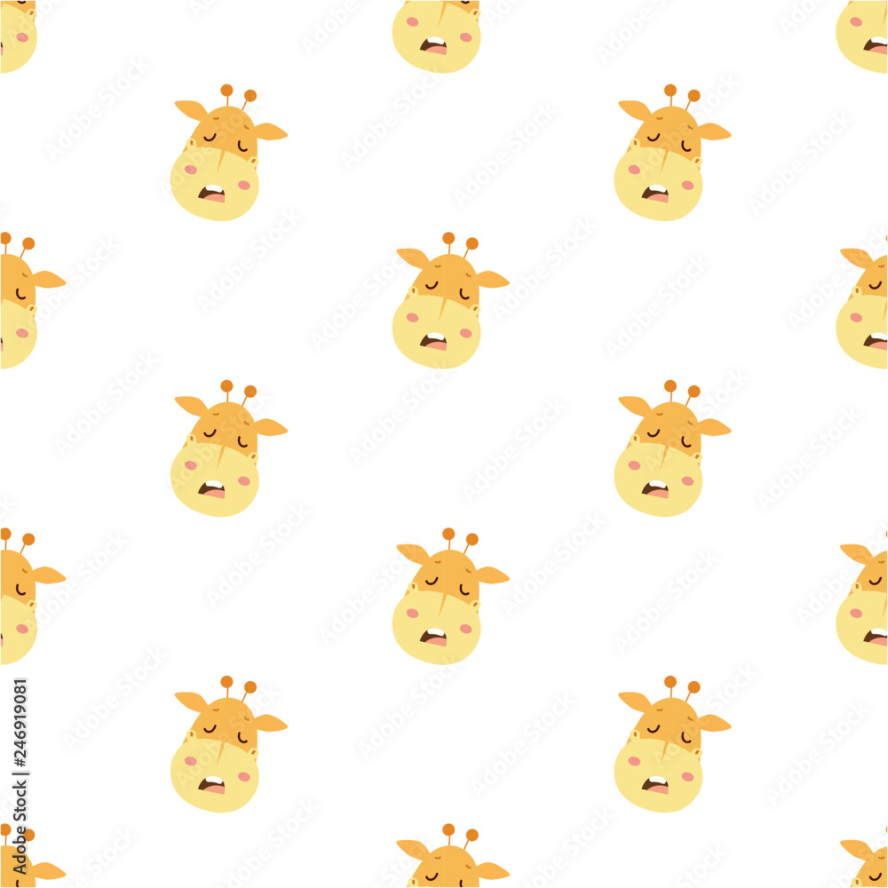 pattern of cute little giraffe.. pattern of cute little giraffe..