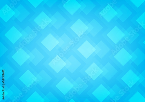 Blue squares background