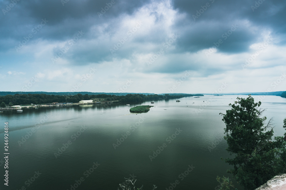 view of the river