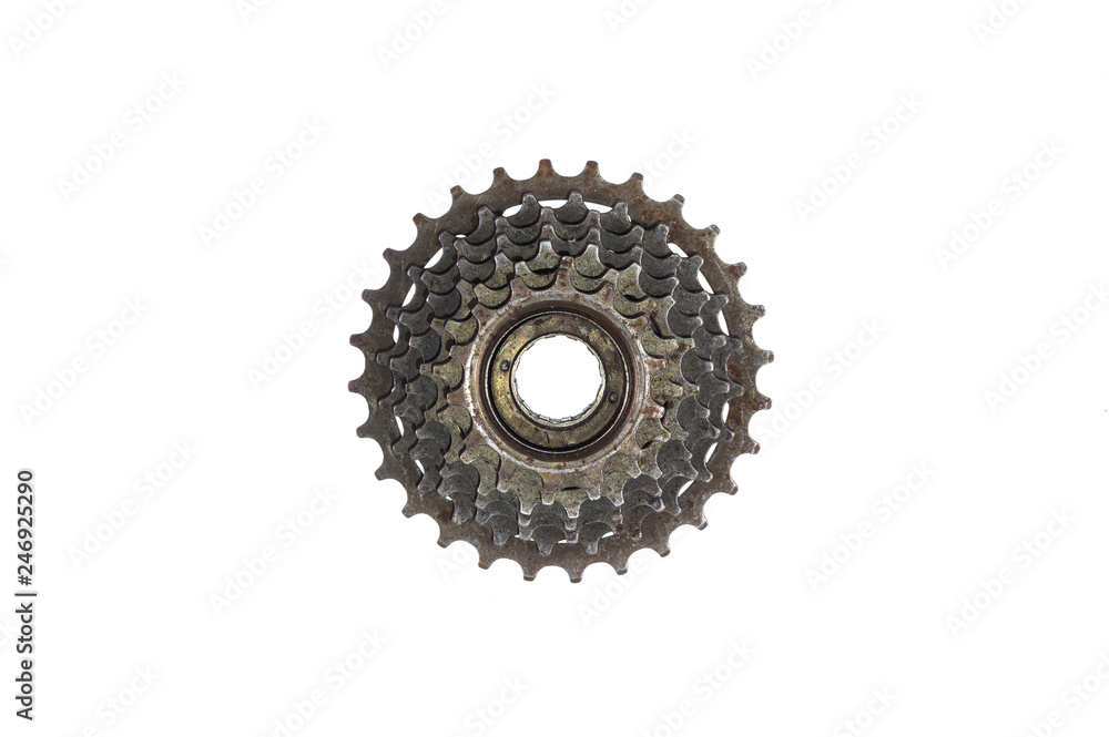 Bicycle crank for rear wheel chain Bicycle crank for rear wheel chain