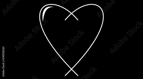 Valentinstag Karte