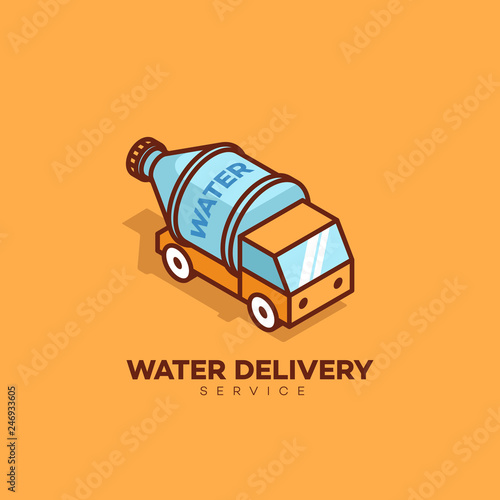 Water delivery logo