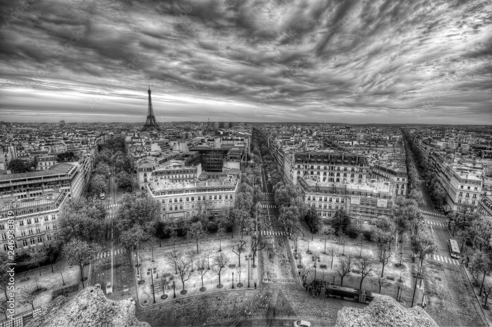 Eiffel Tower from the Arc