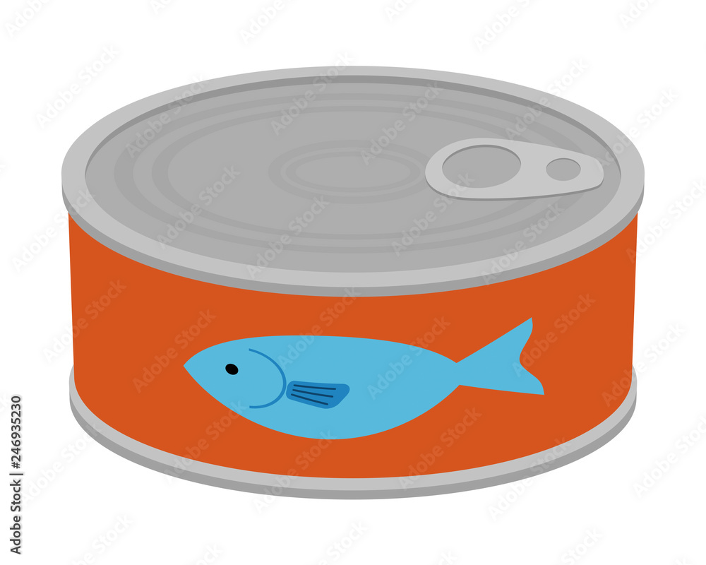 魚の缶詰 Stock イラスト Adobe Stock