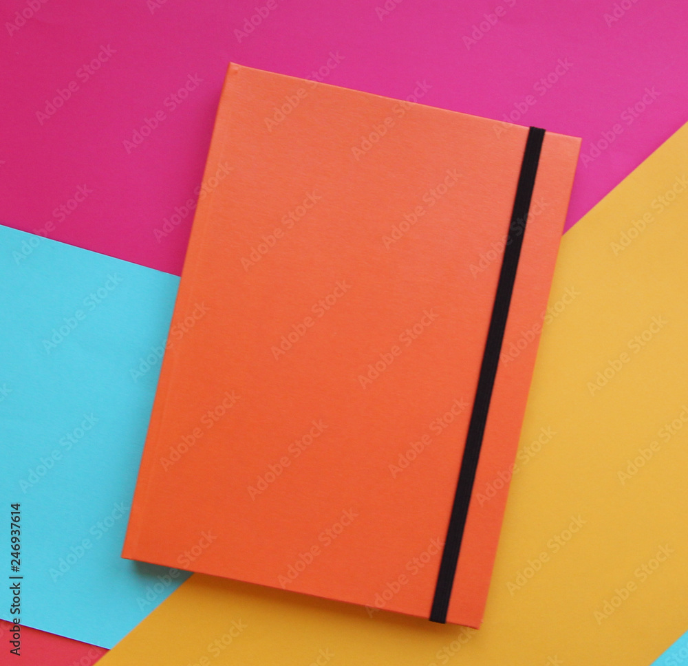 Sketchbook notebook paper color photo Sketchbook notebook paper color photo