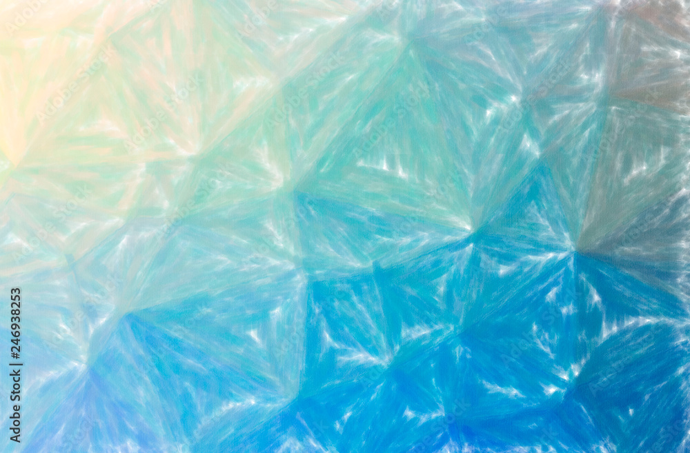 Abstract illustration of blue and green Low Coverage Pastel background Abstract illustration of blue and green Low Coverage Pastel background