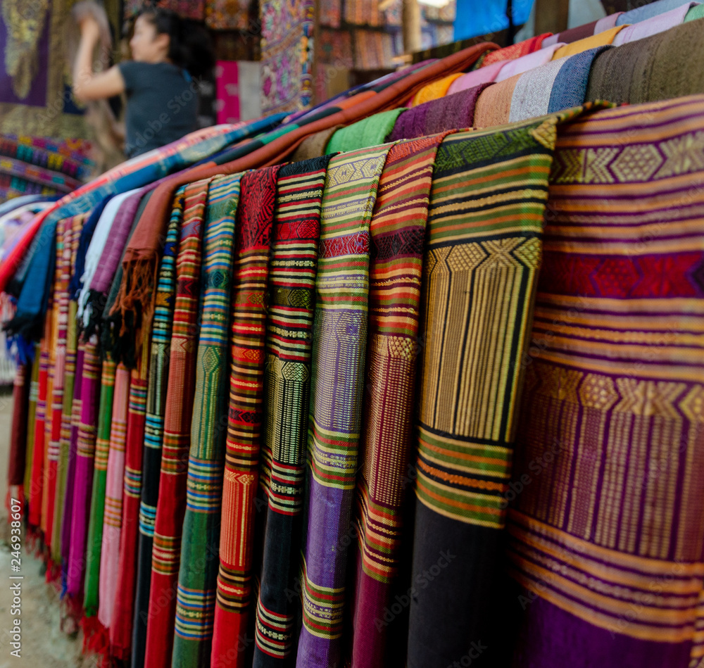 Ban Xang Hai market Laos