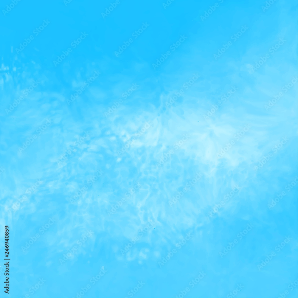 Obraz premium blue watercolor ink texture background