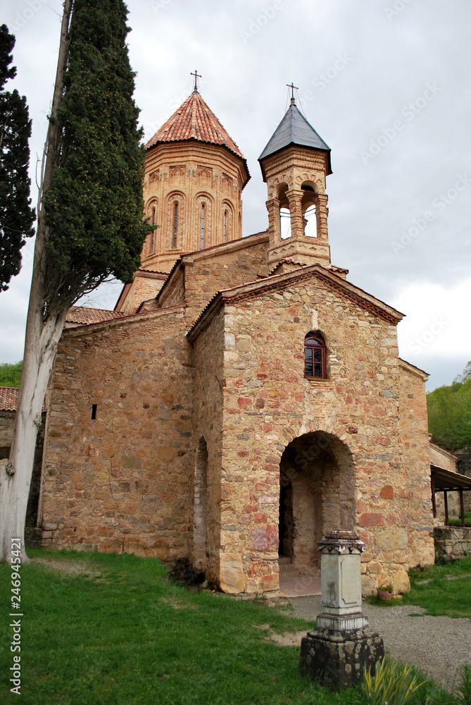 The ancient Ikalto monastery in Kakheti, Georgia