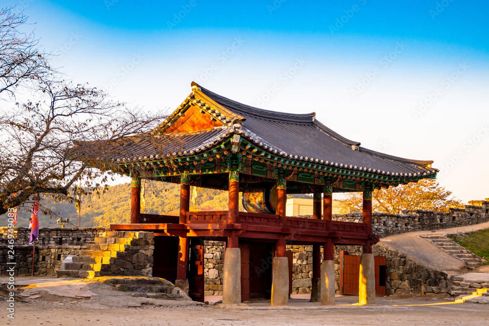 Gochangeupseong Fortress' Gongbuglu gate Gochangeupseong Fortress' Gongbuglu gate