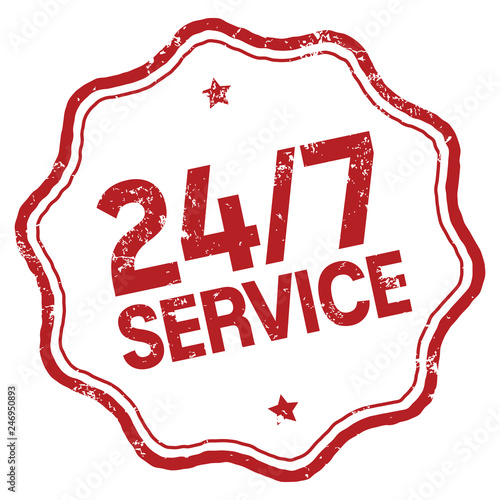 24/7 Service Stamp