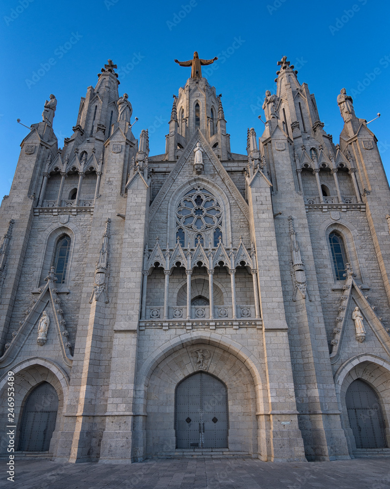Barcelona 01/01/2019 Templo Tibidabo