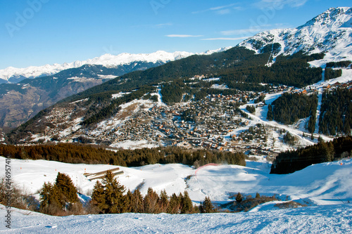 Meribel Les Trois Vallees 3 Valleys ski area French Alps France