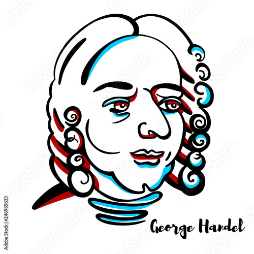George Handel Portrait