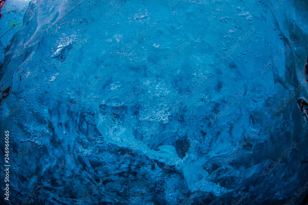 アイスランド・氷の洞窟（ヴァトナヨークトル）