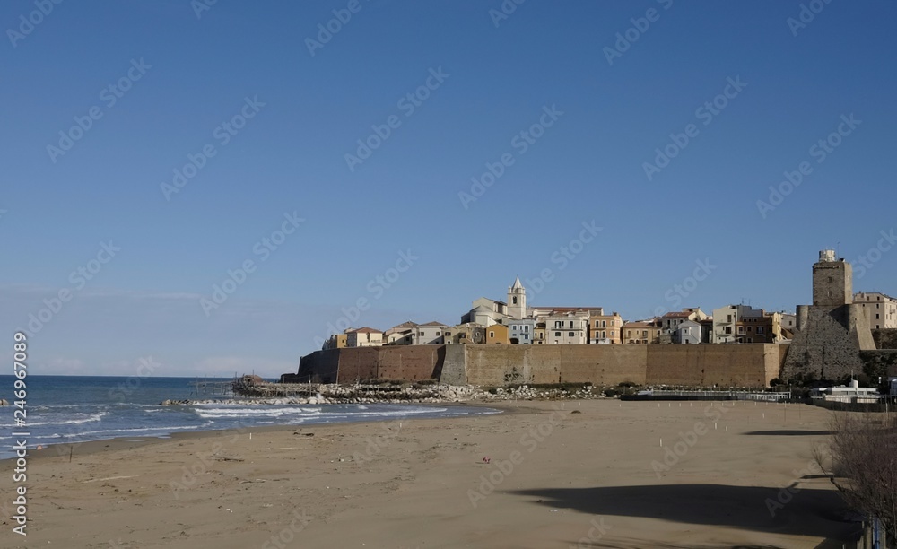 view of the city of termoli