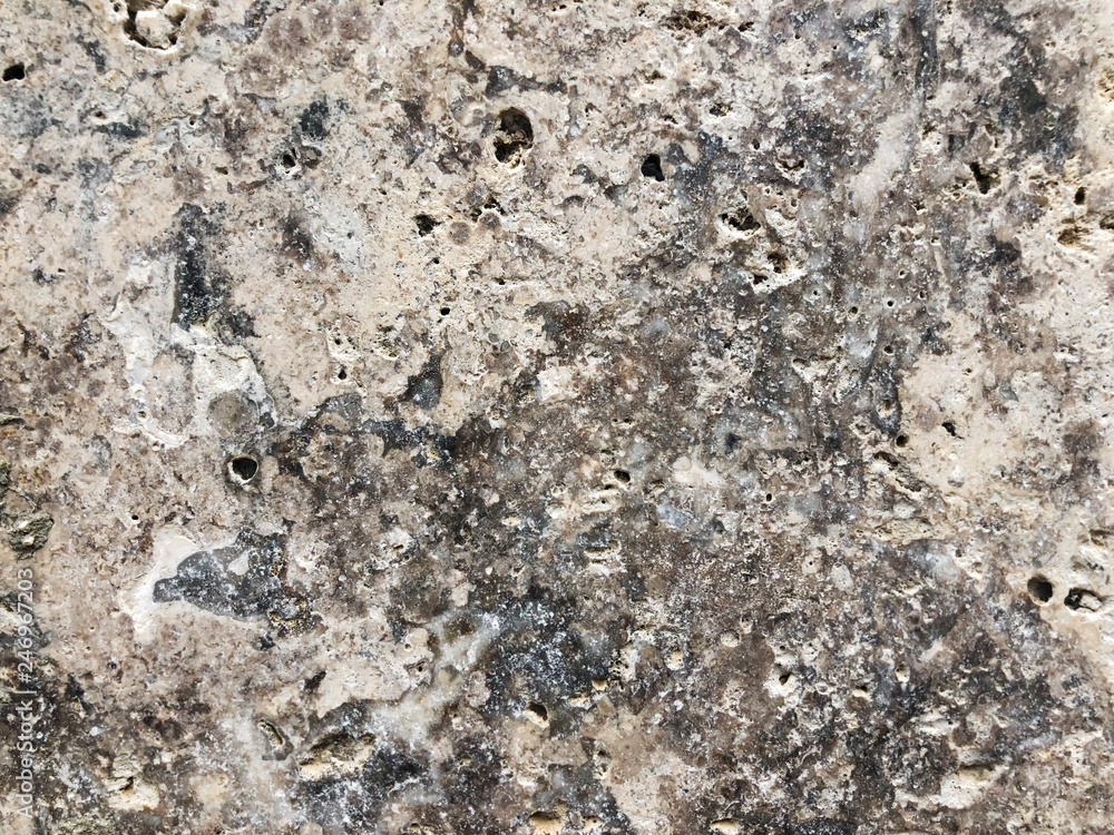 Texture of granite background. Granite Texture White Base with Brown Gray Spots Texture of granite background. Granite Texture White Base with Brown Gray Spots