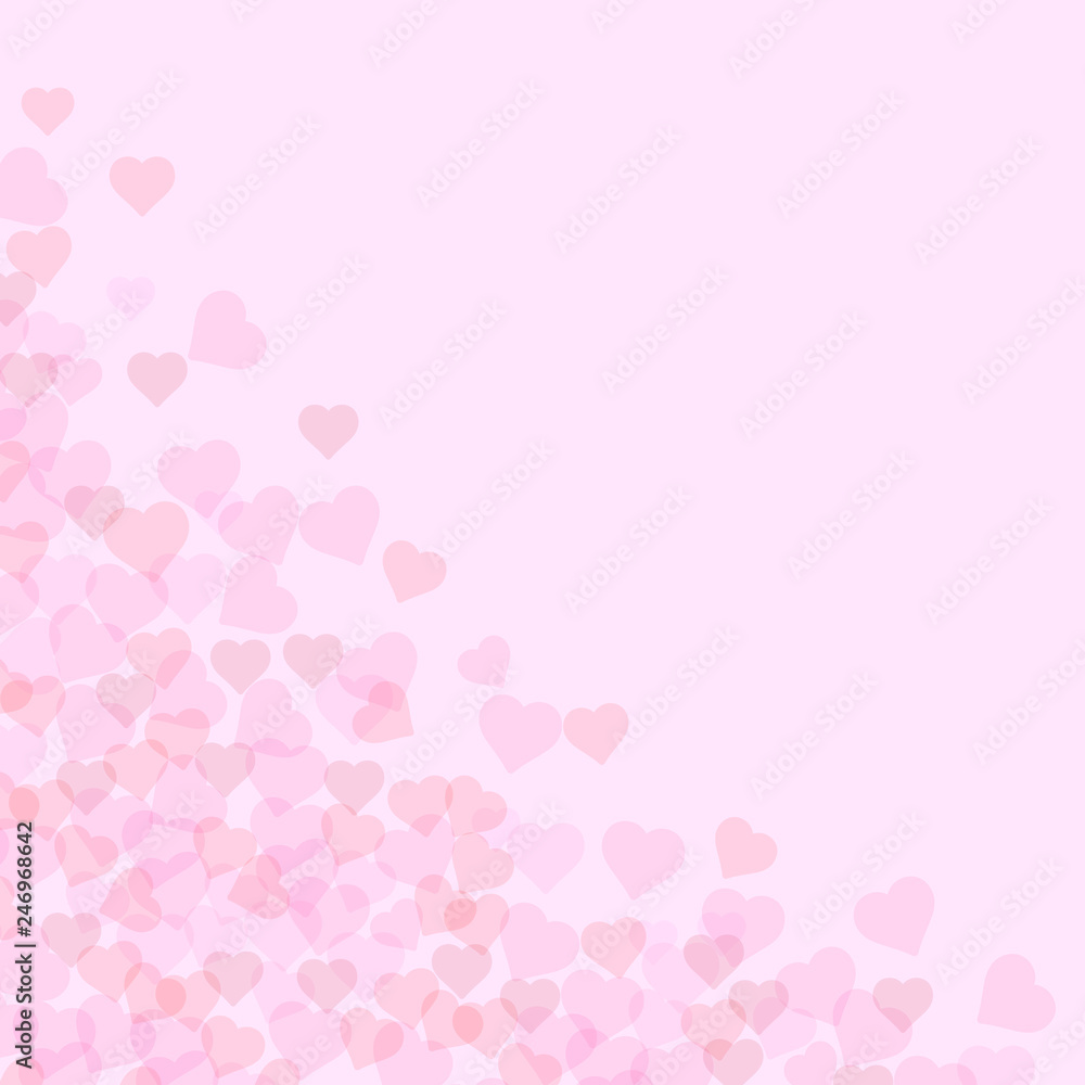 Colored Heart Illustration valentine's day card elegant festive vector with space for text. Symbols of tenderness and love Colored Heart Illustration valentine's day card elegant festive vector with space for text. Symbols of tenderness and love