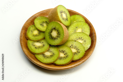 Sliced Kiwi Fruits