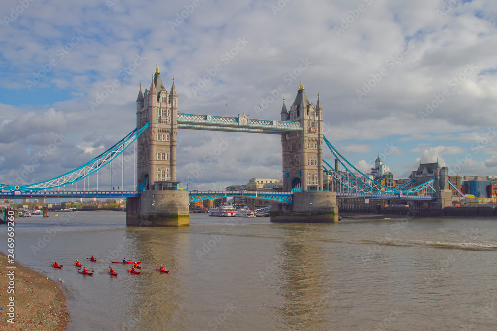 Obraz premium Kayak Támesis