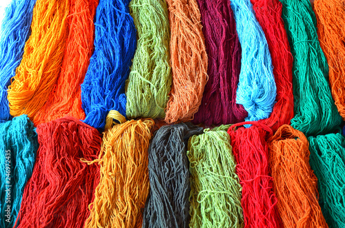 Colorful Dyes From Teotitlan del Valle, Oaxaca 