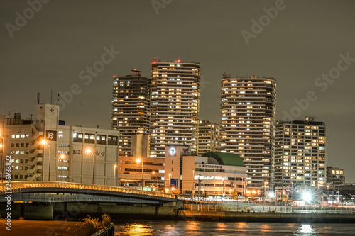 横浜・みなとみらいの夜景