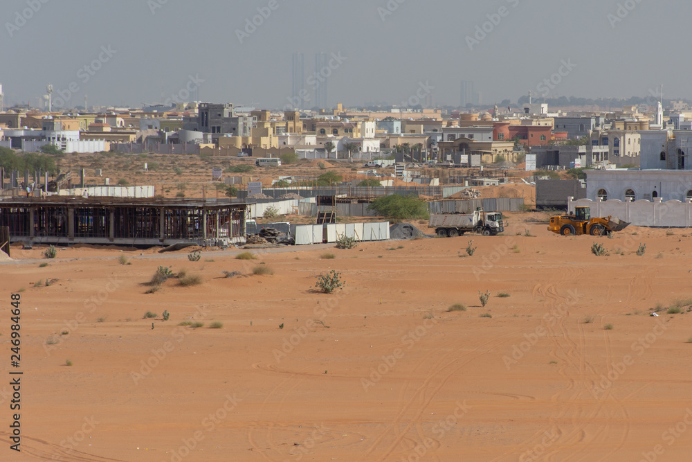 Housing Development in the United Arab Emirates.