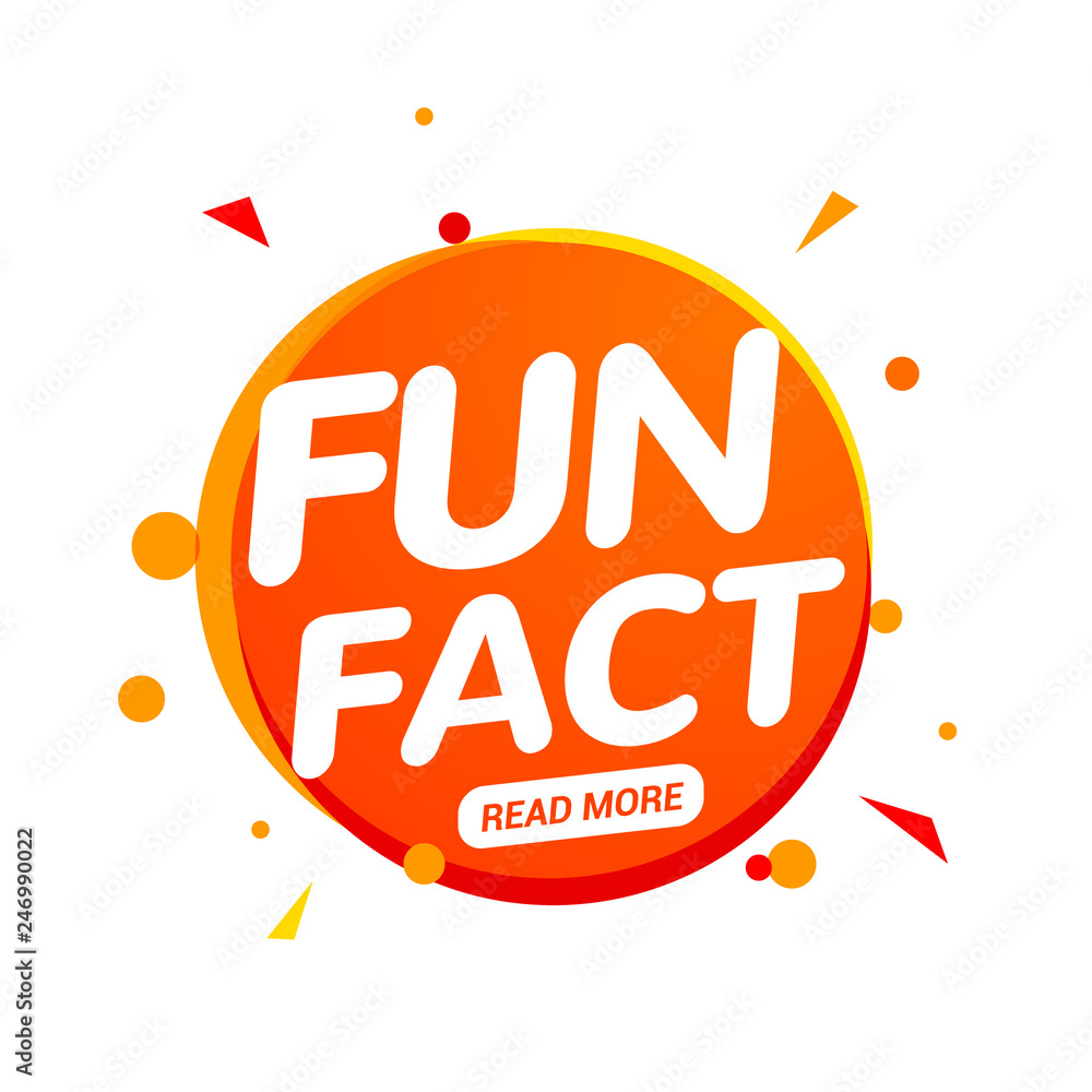 Fun fact typography bubble. Did you know knowledge design text message phrase information Fun fact typography bubble. Did you know knowledge design text message phrase information