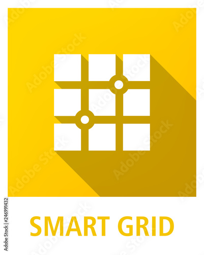 SMART GRID ICON CONCEPT