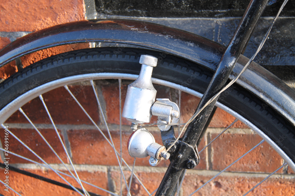Dynamo used in sales bicycle