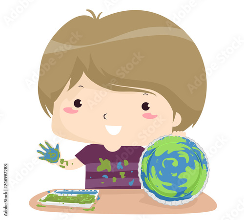 Kid Boy German Day Care Ear...