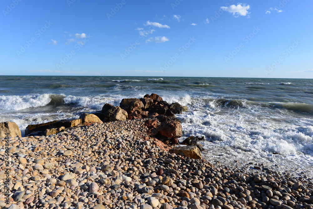 The prat de cabanes and torreblanca in castellon