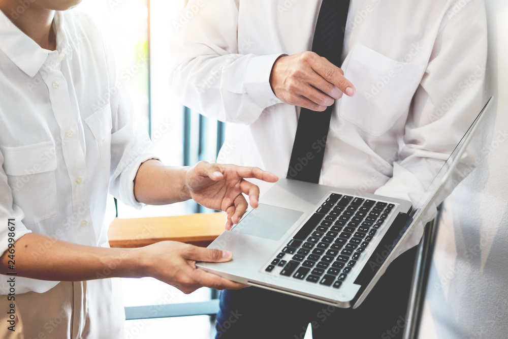 Teamwork Startup Project Planning making great discussion team Meeting working together, Brainstorming process job success in modern coworking office Teamwork Startup Project Planning making great discussion team Meeting working together, Brainstorming process job success in modern coworking office