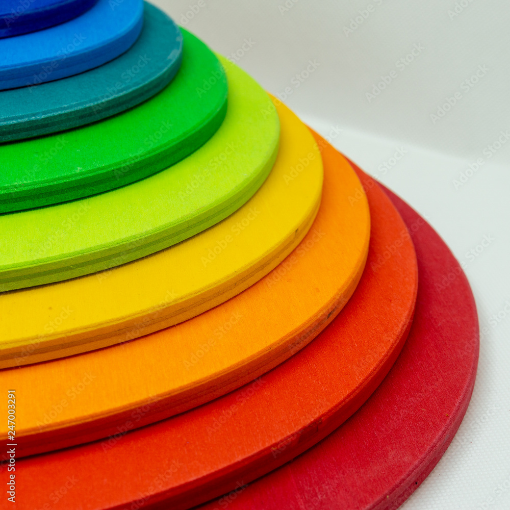 kids toy - colorful building blocks - rainbow kids toy - colorful building blocks - rainbow