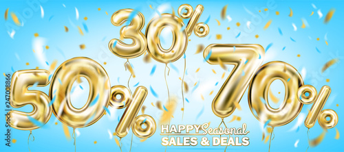 High quality image of gold balloon discounts percent
